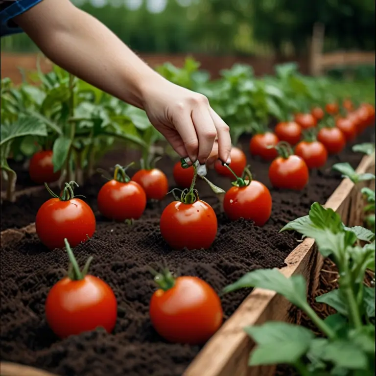 Planting Tomatoes